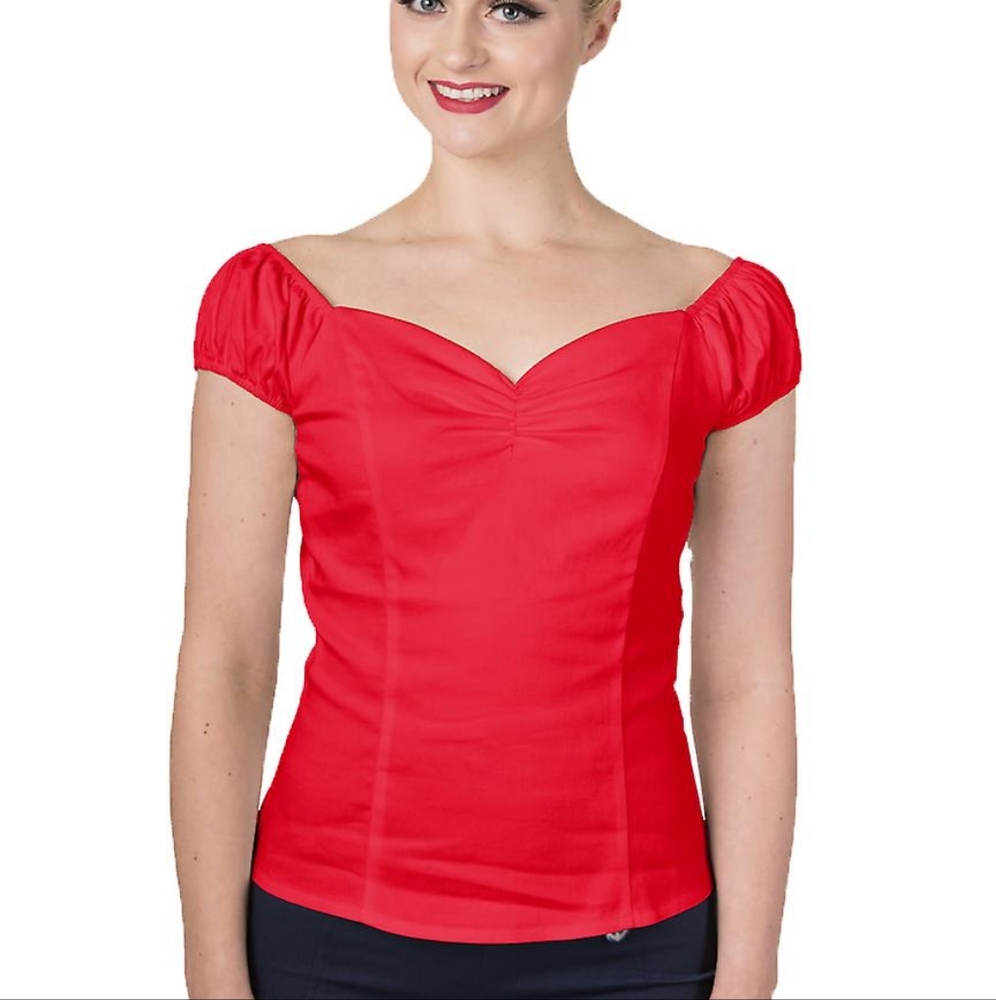 Banned Dancing Days Red Top